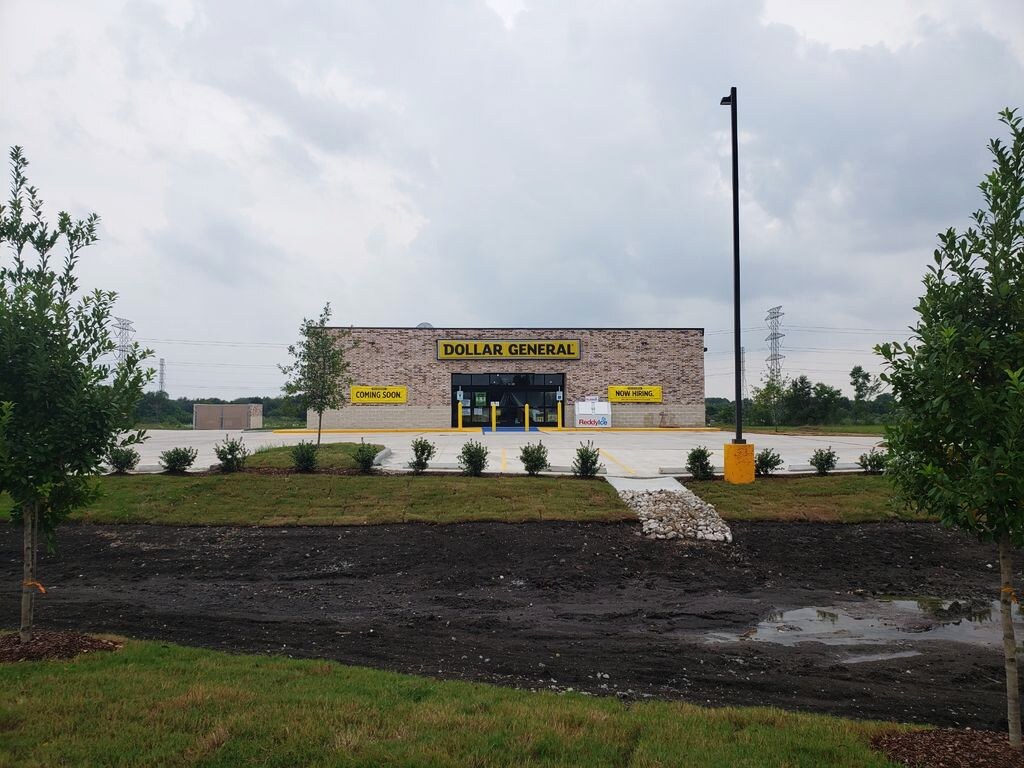 Dollar General civil and landscape closeout work in Manvel, Texas